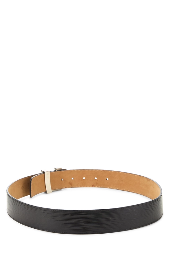 Black Electric Epi Initiales Belt 85, , large image number 2