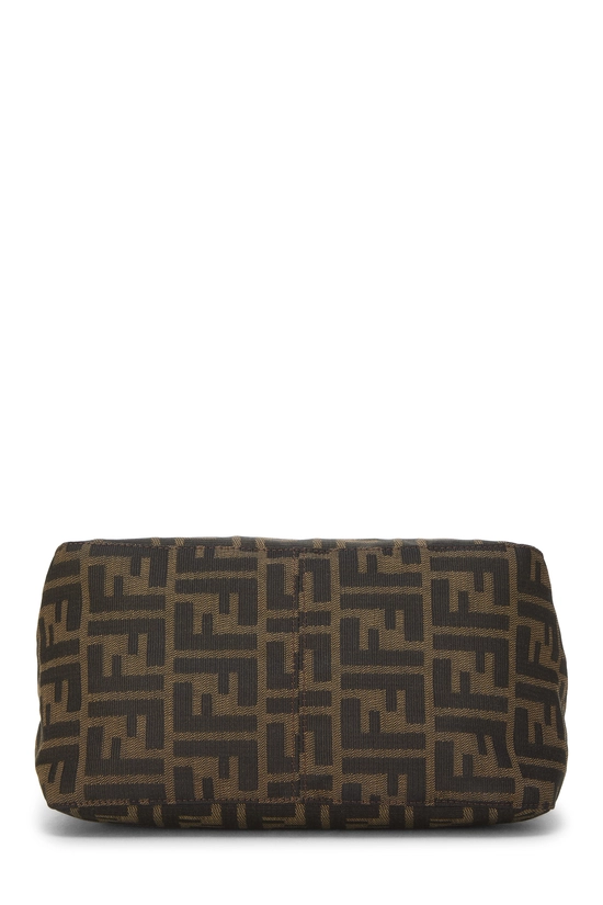 Brown Zucca Canvas Shoulder Bag, , large image number 4