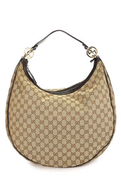 Original GG Canvas Twins Hobo Large