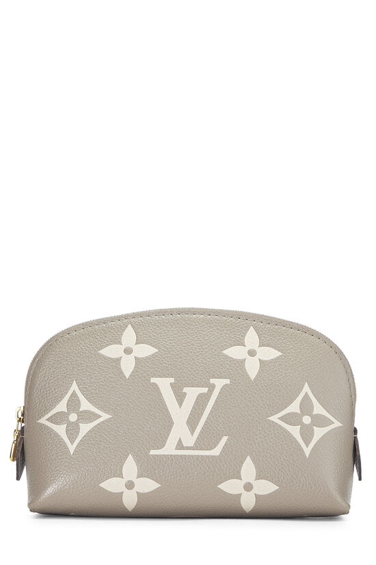 Grey Empreinte Monogram Giant Canvas Pochette Cosmetique, , large image number 0