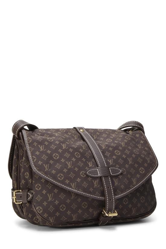 Brown Monogram Mini Lin Saumur 30, , large image number 1