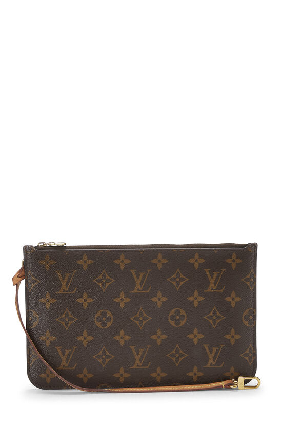 Louis Vuitton Monogram Canvas Neverfull Pouch GM QJBJYP5V03073 | WGACA 
