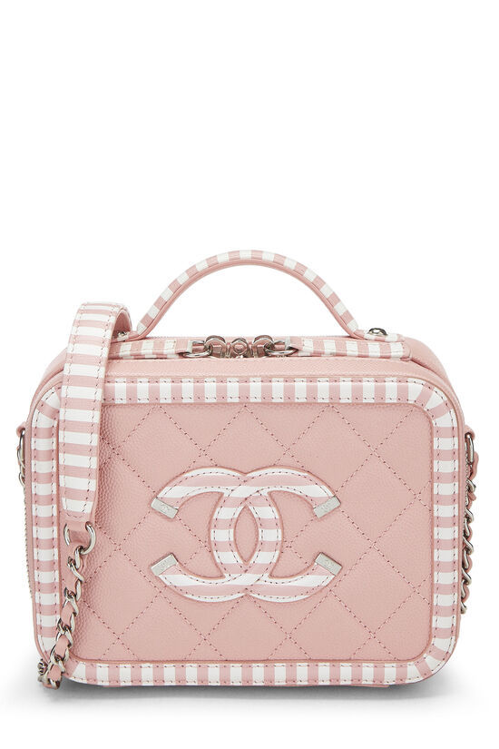 Chanel, Caviar SS16 Quilted Filigree Flap Bag