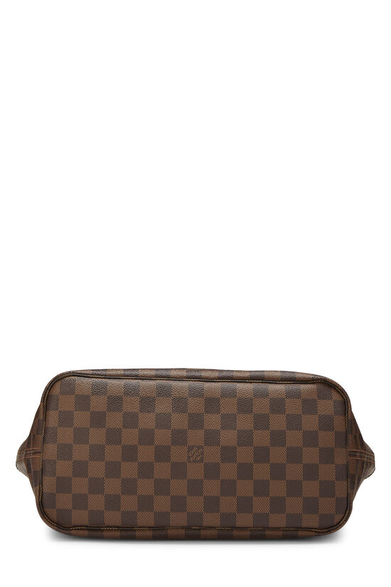 Louis Vuitton Pink Damier Ebene Neverfull MM NM QJBJDIDMPA023 | WGACA 