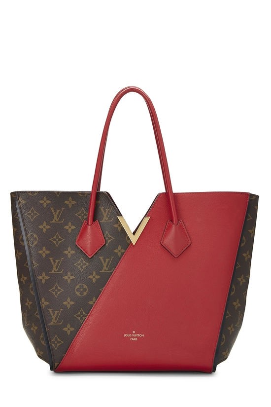 Red Monogram Canvas Kimono MM, , large image number 0