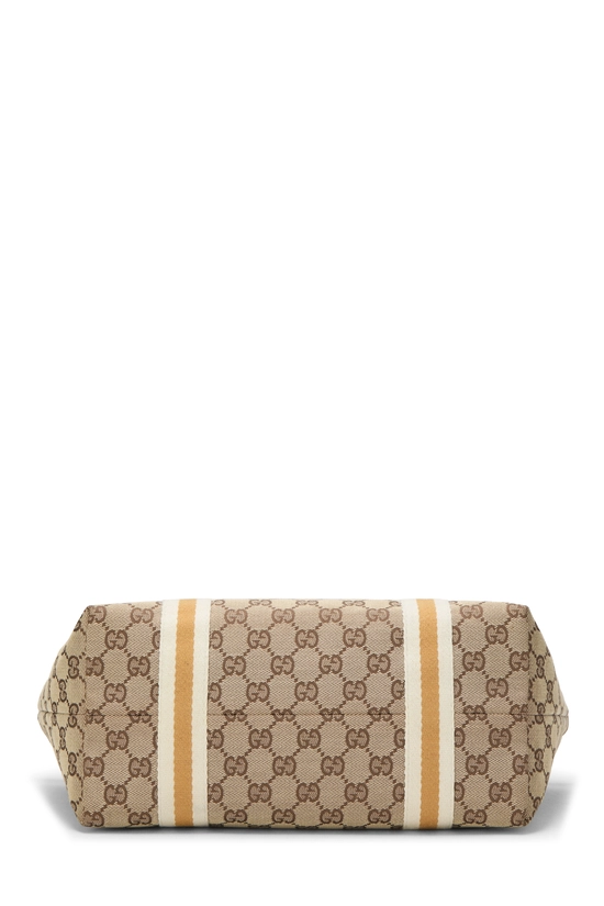 White Original GG Canvas Jolicoeur Tote, , large image number 4