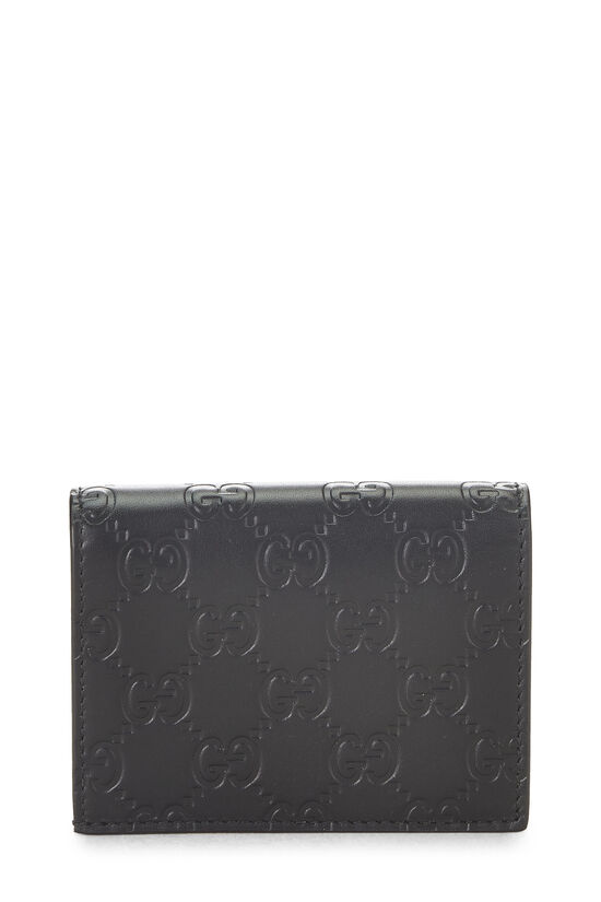 Black Microguccissima Wallet, , large image number 2