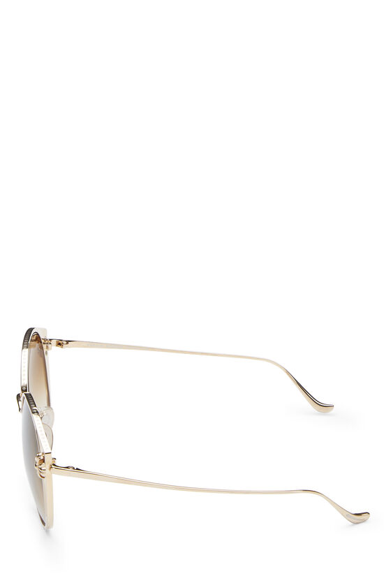 Gold Metal Vajazzle Sunglasses, , large image number 3