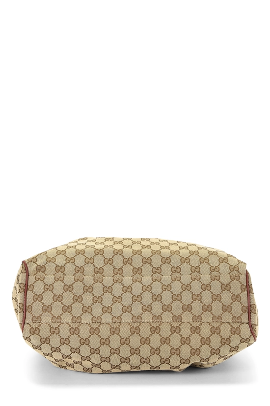 Red Original GG Canvas Sukey Tote, , large image number 4