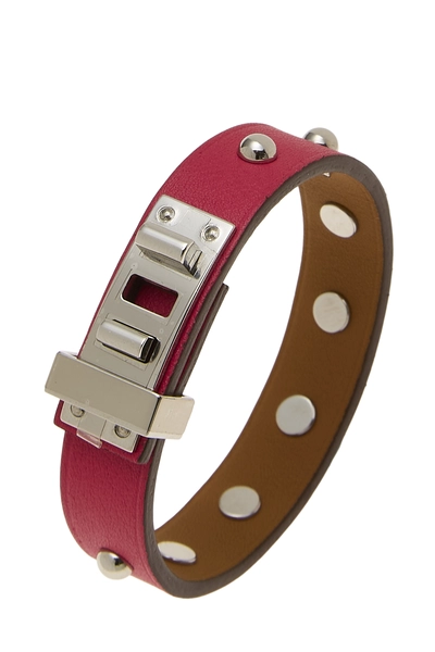 Pink Swift Dog Clous Ronds Bracelet Mini