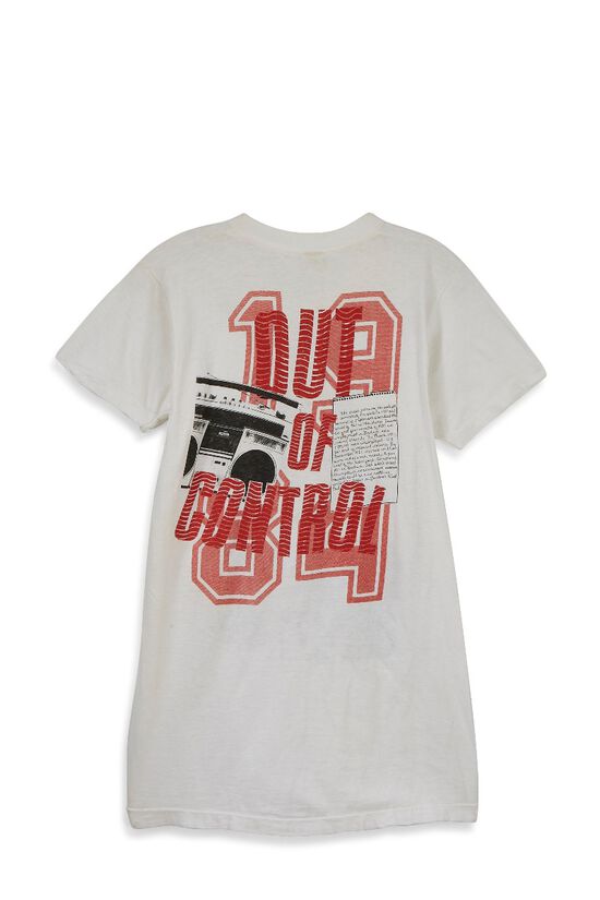 1984 The Clash Out of Control Tour Tee, , large image number 1
