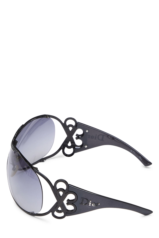 Black Acetate Diori Sunglasses, , large image number 3