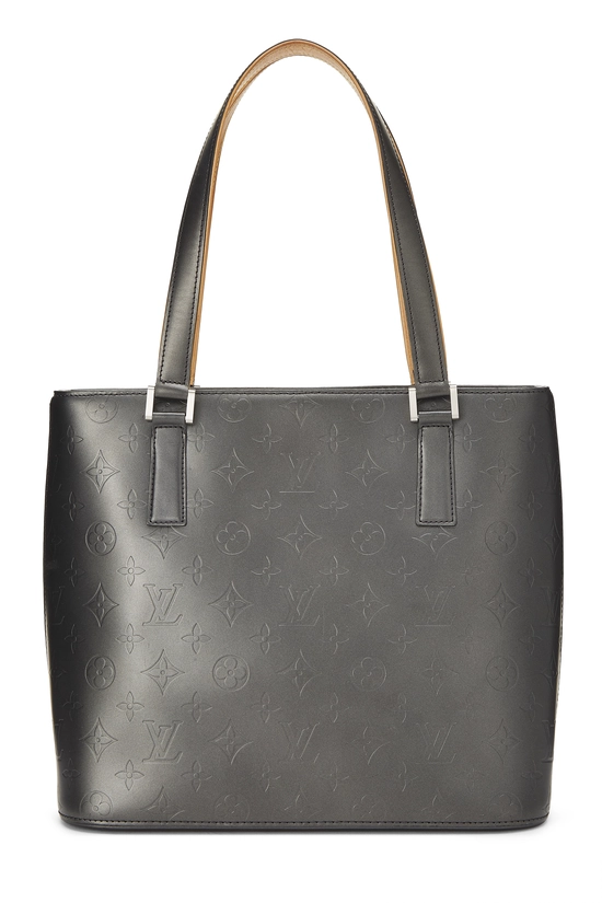 Grey Monogram Vernis Mat Stockton, , large image number 0