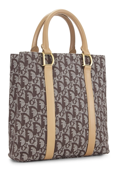 Brown Trotter Canvas Handbag, , large