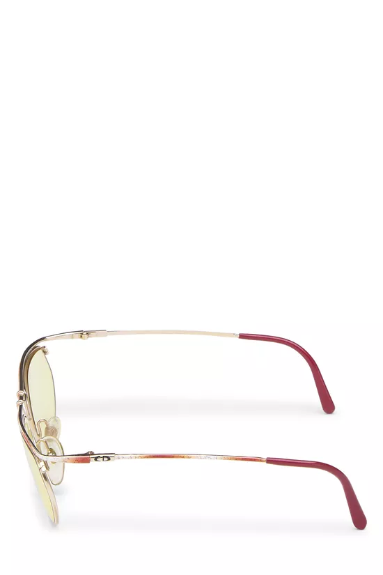 Red Metal Sunglasses, , large image number 3