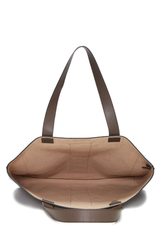 Brown GG Supreme Canvas Ophidia Tote Large, , large image number 6