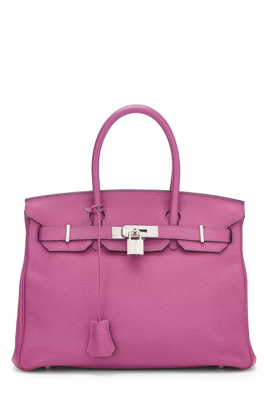 Rose Purple Togo Birkin 30, , large image number 0