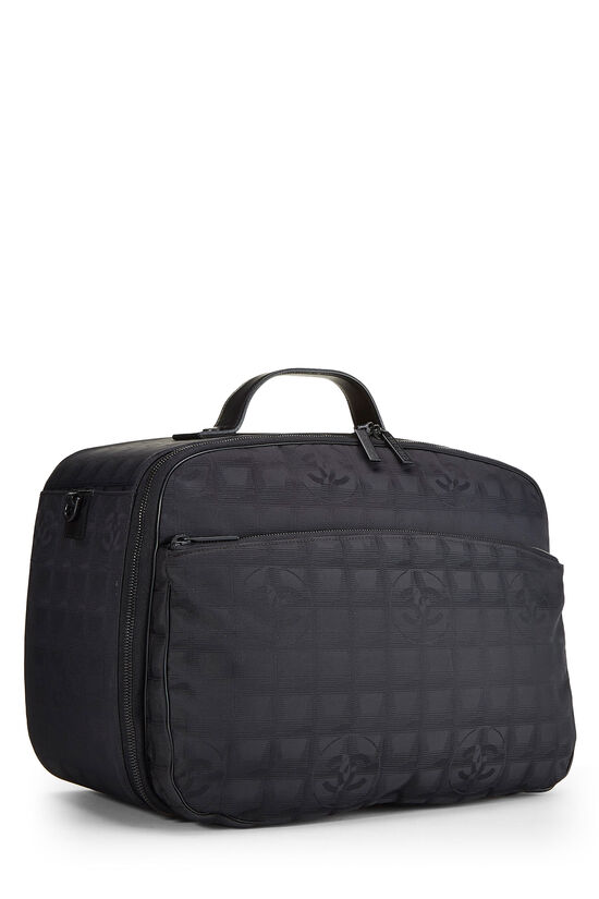 Black Nylon Travel Line Suitcase, , large image number 2