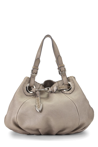 Silver Selleria Pomodorino Tote 