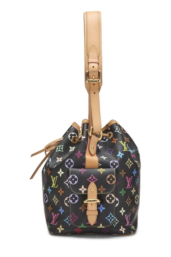 Takashi Murakami x Louis Vuitton Black Monogram Multicolore No&eacute; Petite, , large image number 2