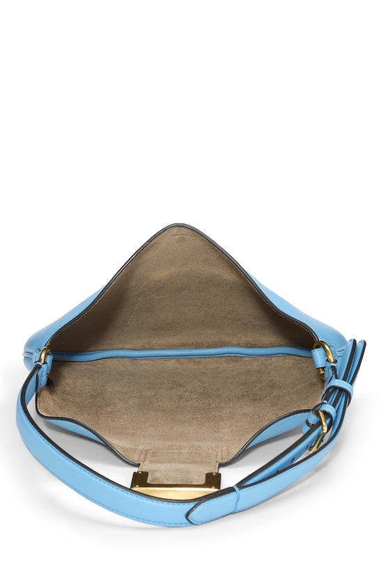 Blue Leather Croissant Small, , large image number 5