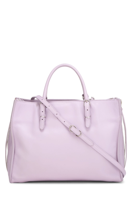 Purple Calfskin Papier A6 Zip Around Handbag, , large image number 3