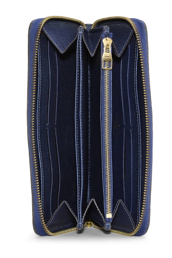 Blue Monogram Empreinte Zippy Wallet, , large image number 3