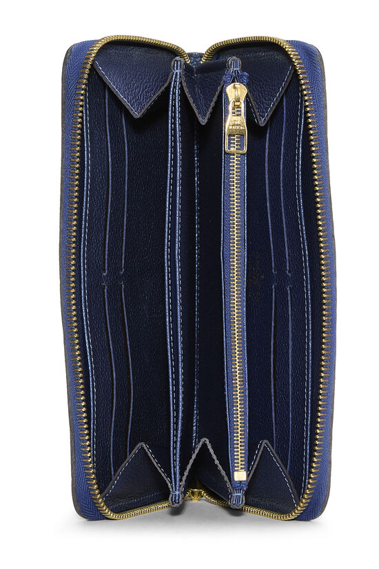 Blue Monogram Empreinte Zippy Wallet, , large image number 3