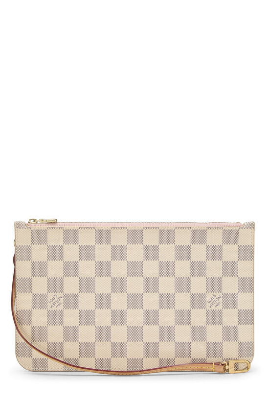 Damier Azur Neverfull Pouch MM, , large image number 0