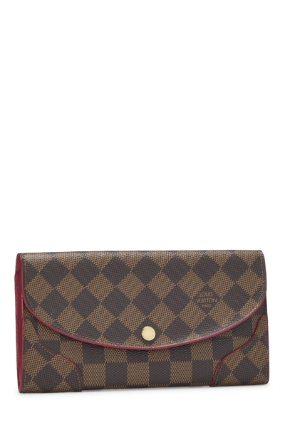 Damier Ebene Caissa Wallet, , large
