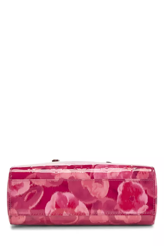 Pink Monogram Vernis Ikat Flower Catalina BB, , large image number 4