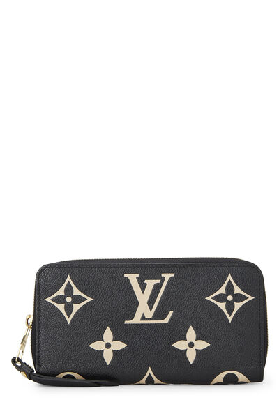 Black Giant Monogram Empreinte Zippy