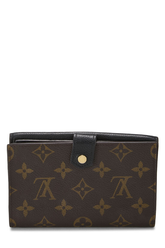 Black Monogram Canvas Pallas Compact Wallet, , large image number 2