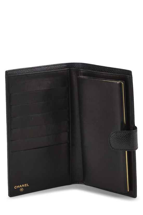 Black Caviar Timeless 'CC' Long Wallet, , large image number 3