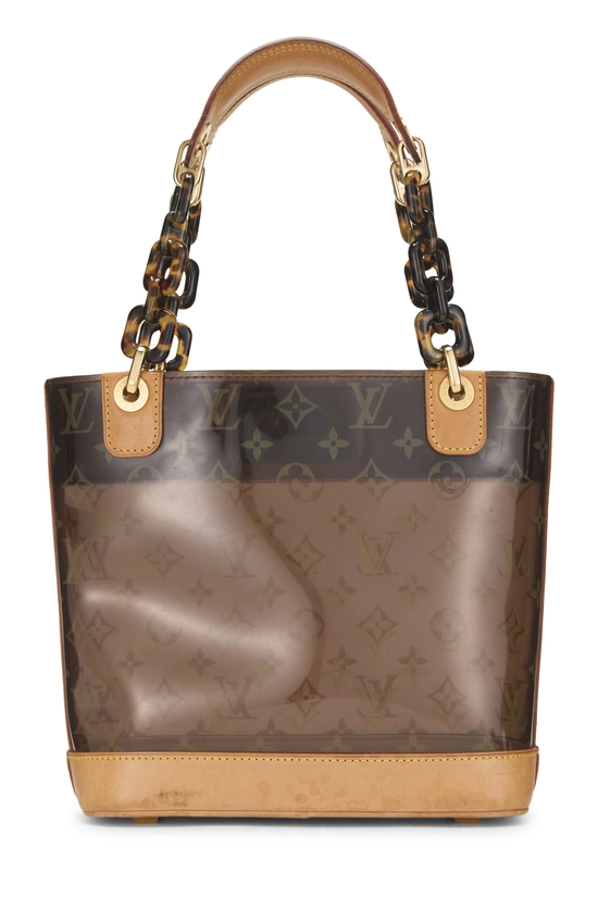 Brown Monogram Ambre Vinyl Cabas PM, , large image number 3