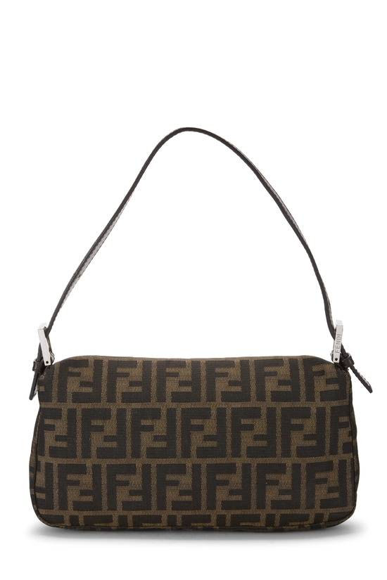 Brown Zucca Canvas Baguette, , large image number 3