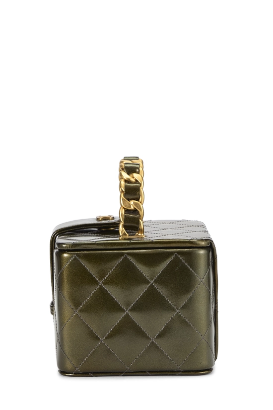 Green Patent Leather Vanity Mini, , large image number 2