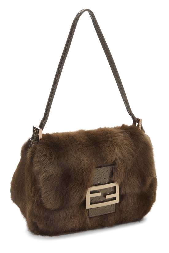 Brown Mink Fur Mama Mini , , large image number 1
