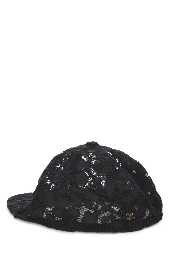 Black Lace Hat, , large image number 1