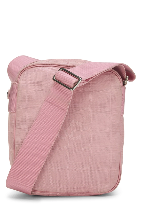 Pink Nylon Travel Line Crossbody Mini, , large image number 3