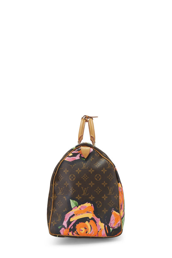 Stephen Sprouse x Louis Vuitton Monogram Roses Keepall 50, , large image number 3