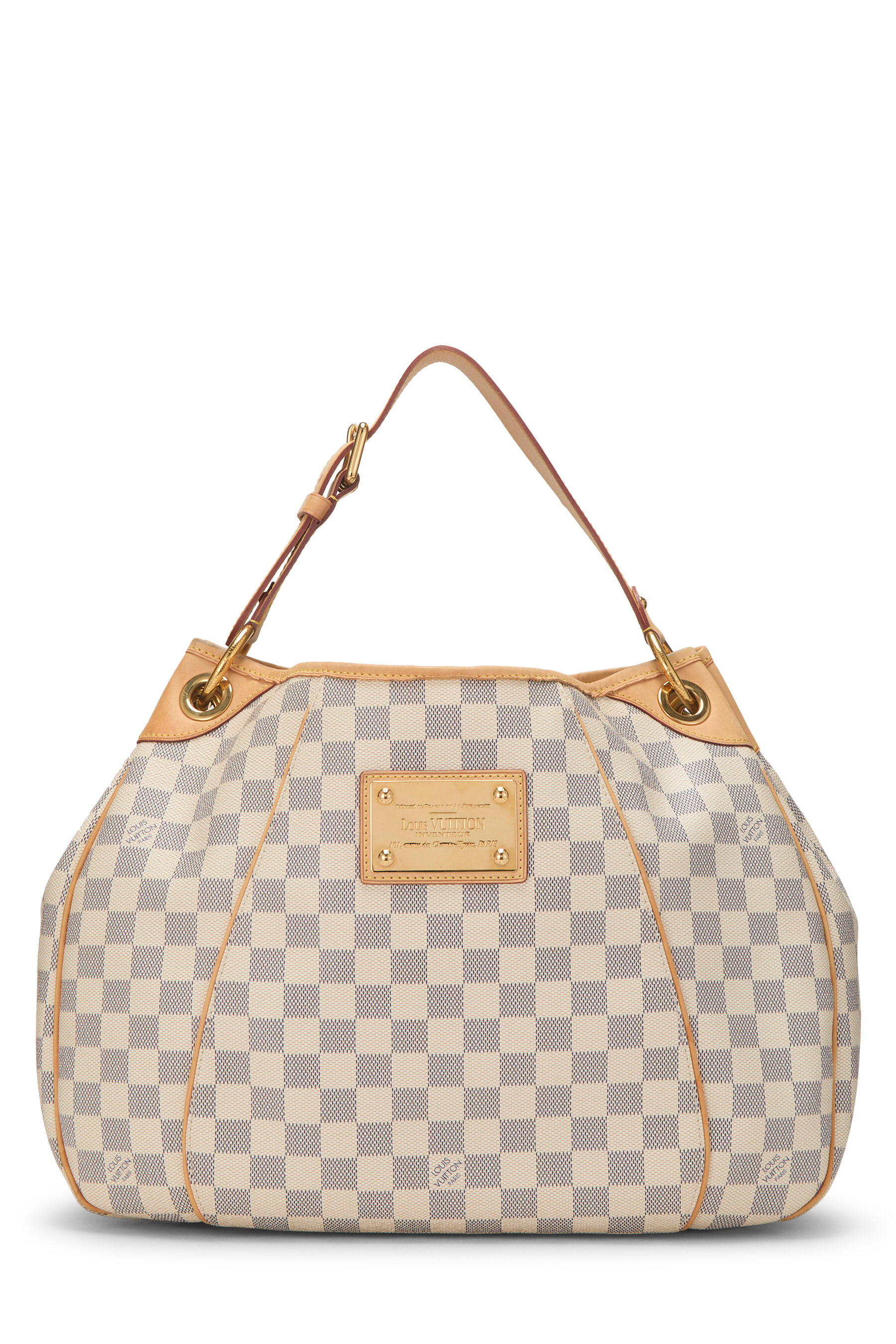 Pre-Owned Damier Azur Galliera GM QJB0V74ZWF033