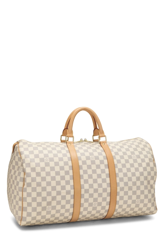 Damier Azur Keepall 50, , large image number 1
