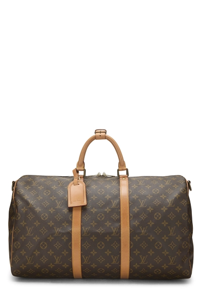 Monogram Canvas Keepall Bandouliere 50
