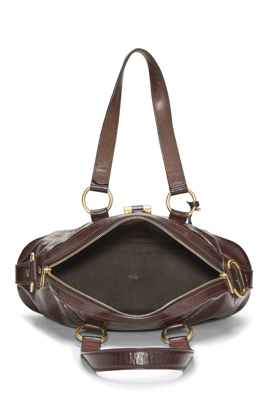 Brown Leather Muse Medium, , large image number 5