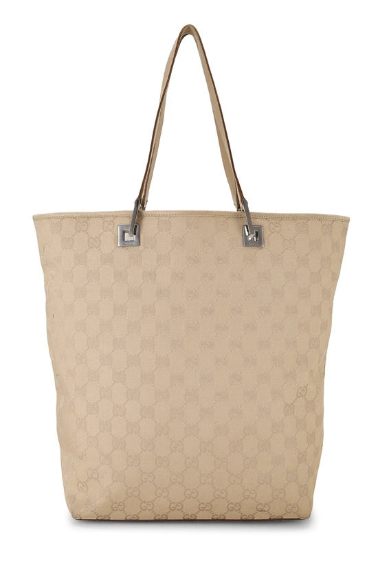 Beige Original GG Canvas Tote Large, , large image number 0