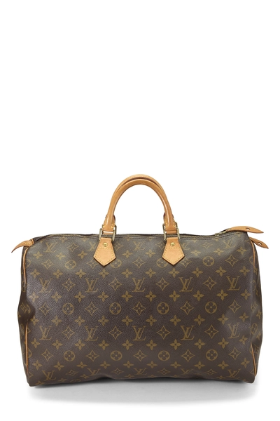 Monogram Canvas Speedy 40