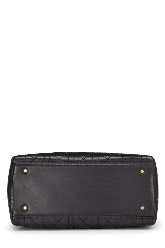 Black Cannage Quilted Lambskin Lady Dior Medium, , large image number 4