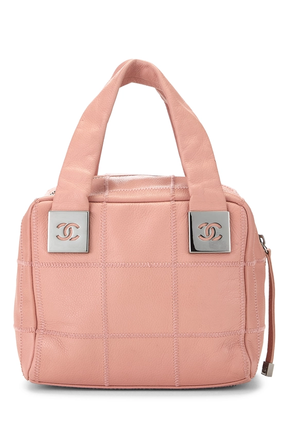 Pink Quilted Caviar Bowler Small, , large image number 3