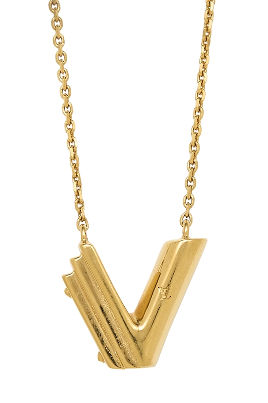 Gold LV & Me Necklace, , large image number 1